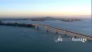 Auckland Harbour Bridge, Rangitoto in Background 2752